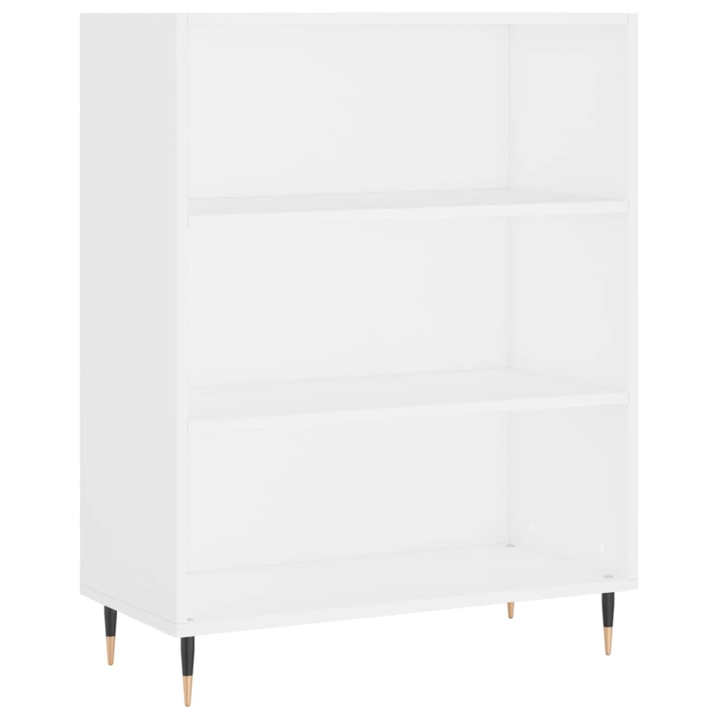 Credenza Bianca 69,5x34x180 cm in Legno Multistrato 3196051