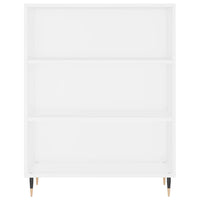 Credenza Bianca 69,5x34x180 cm in Legno Multistrato 3196051