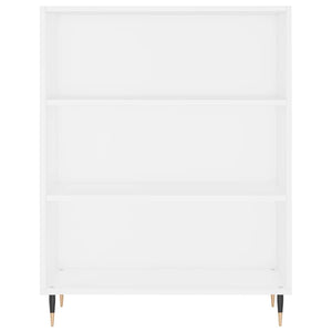 Credenza Bianca 69,5x34x180 cm in Legno Multistrato 3196051