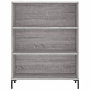 Credenza Grigio Sonoma 69,5x34x180 cm in Legno Multistrato 3196073