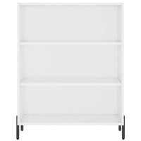 Credenza Bianco Lucido 69,5x34x180 cm in Legno Multistrato 3196077