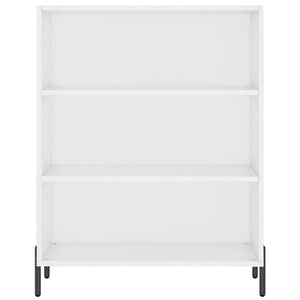 Credenza Bianco Lucido 69,5x34x180 cm in Legno Multistrato 3196077