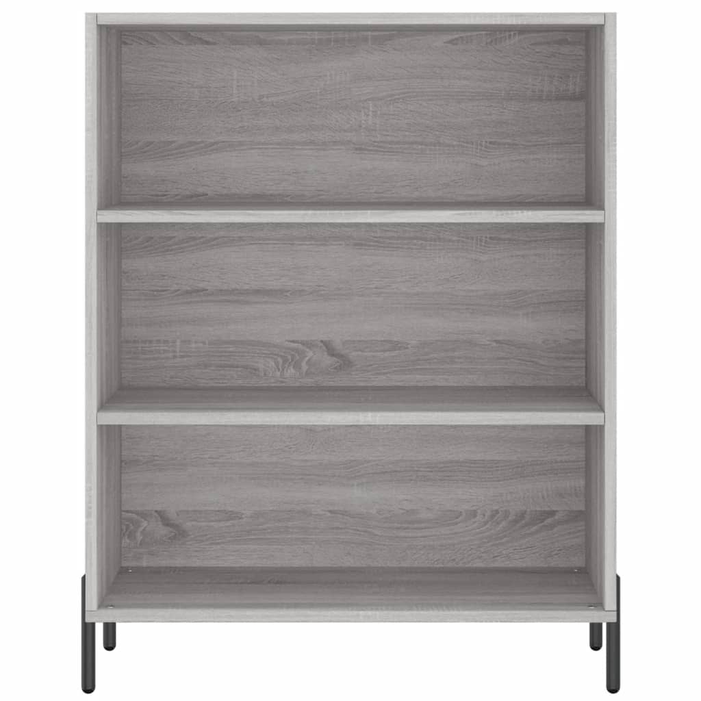 Credenza Grigio Sonoma 69,5x34x180 cm in Legno Multistrato 3196081