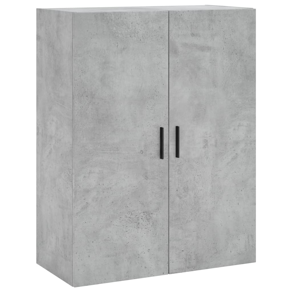 Credenza Grigio Cemento 69,5x34x180 cm in Legno Multistrato 3196087