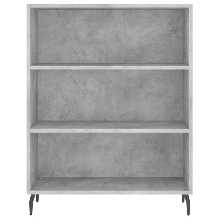 Credenza Grigio Cemento 69,5x34x180 cm in Legno Multistrato 3196087