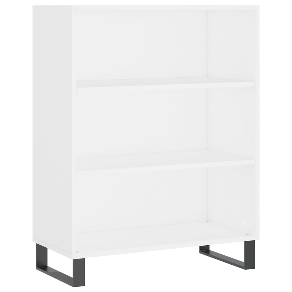 Credenza Bianca 69,5x34x180 cm in Legno Multistrato 3196091