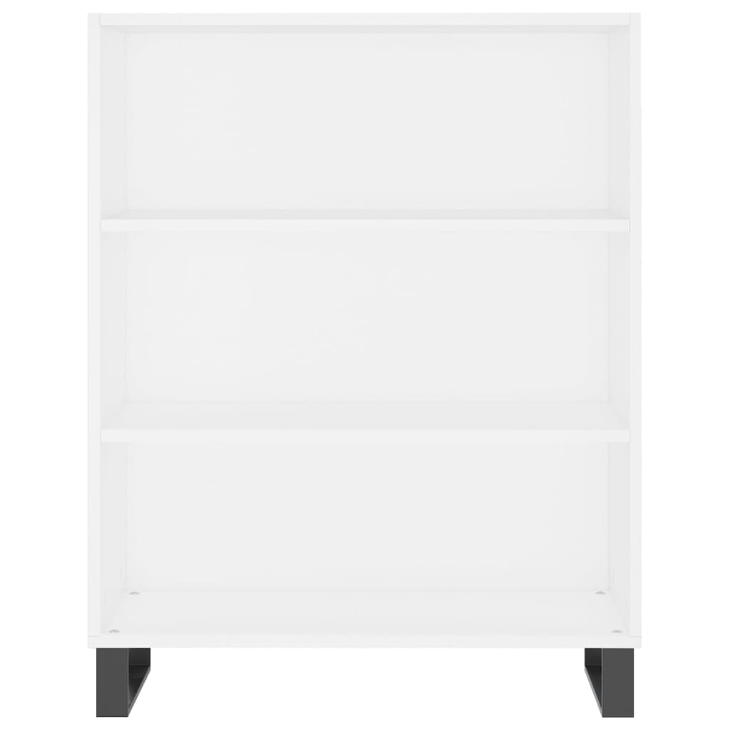 Credenza Bianca 69,5x34x180 cm in Legno Multistrato 3196091