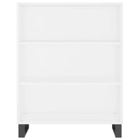 Credenza Bianca 69,5x34x180 cm in Legno Multistrato 3196091