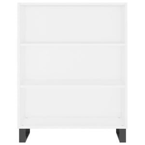 Credenza Bianca 69,5x34x180 cm in Legno Multistrato 3196091