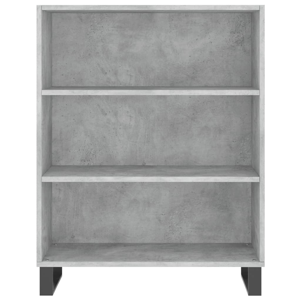 Credenza Grigio Cemento 69,5x34x180 cm in Legno Multistrato 3196095