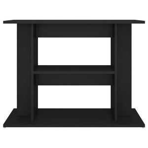 Supporto per Acquario 80x35x60 cm in Legno Multistrato Nero 833576