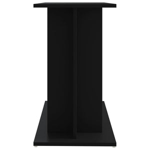 Supporto per Acquario 80x35x60 cm in Legno Multistrato Nero 833576