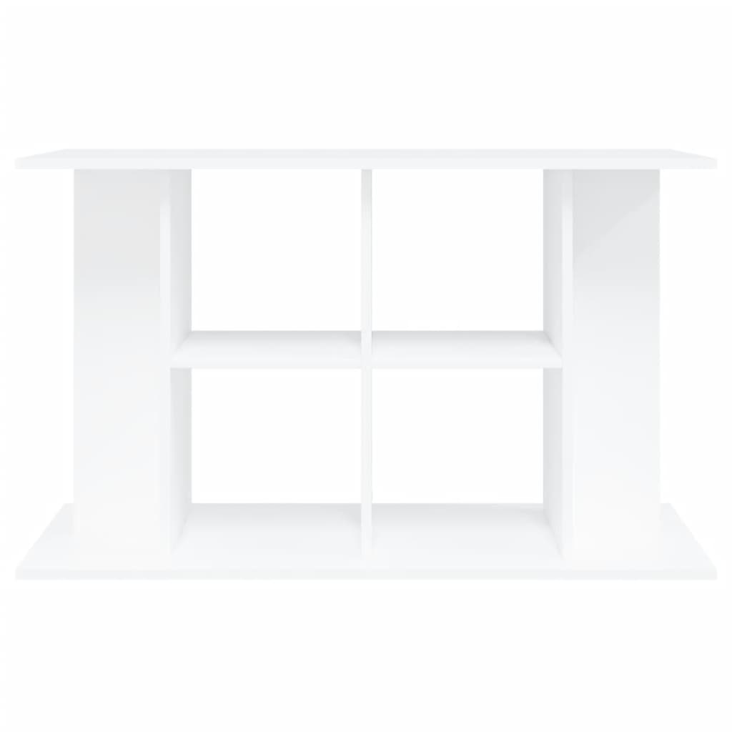 Supporto per Acquario 100x40x60 cm in Legno Multistrato Bianco 833583