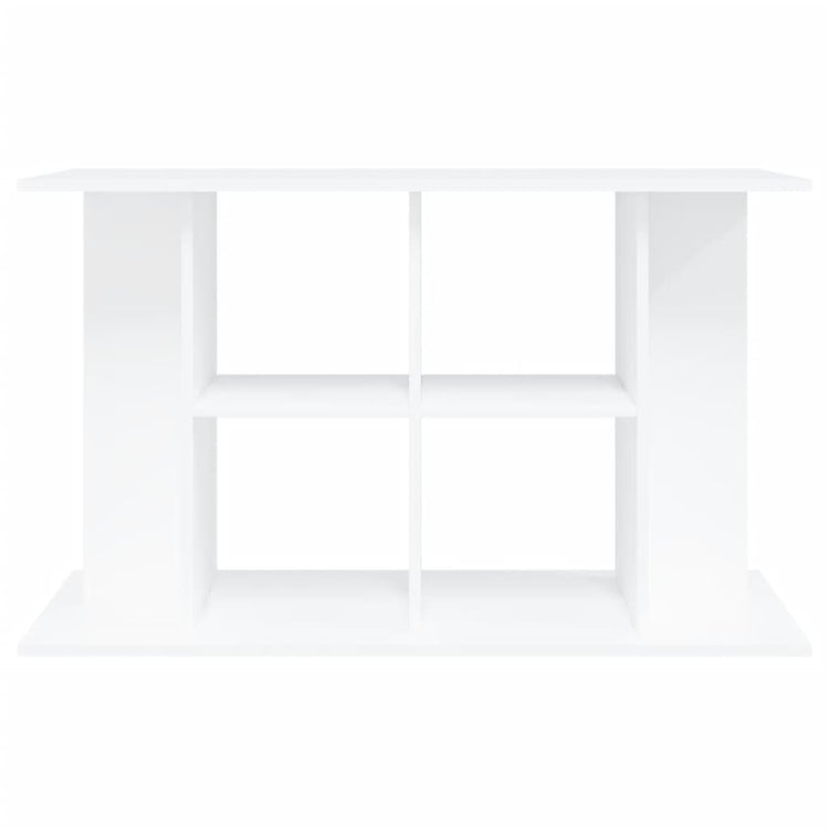 Supporto per Acquario 100x40x60 cm in Legno Multistrato Bianco 833583