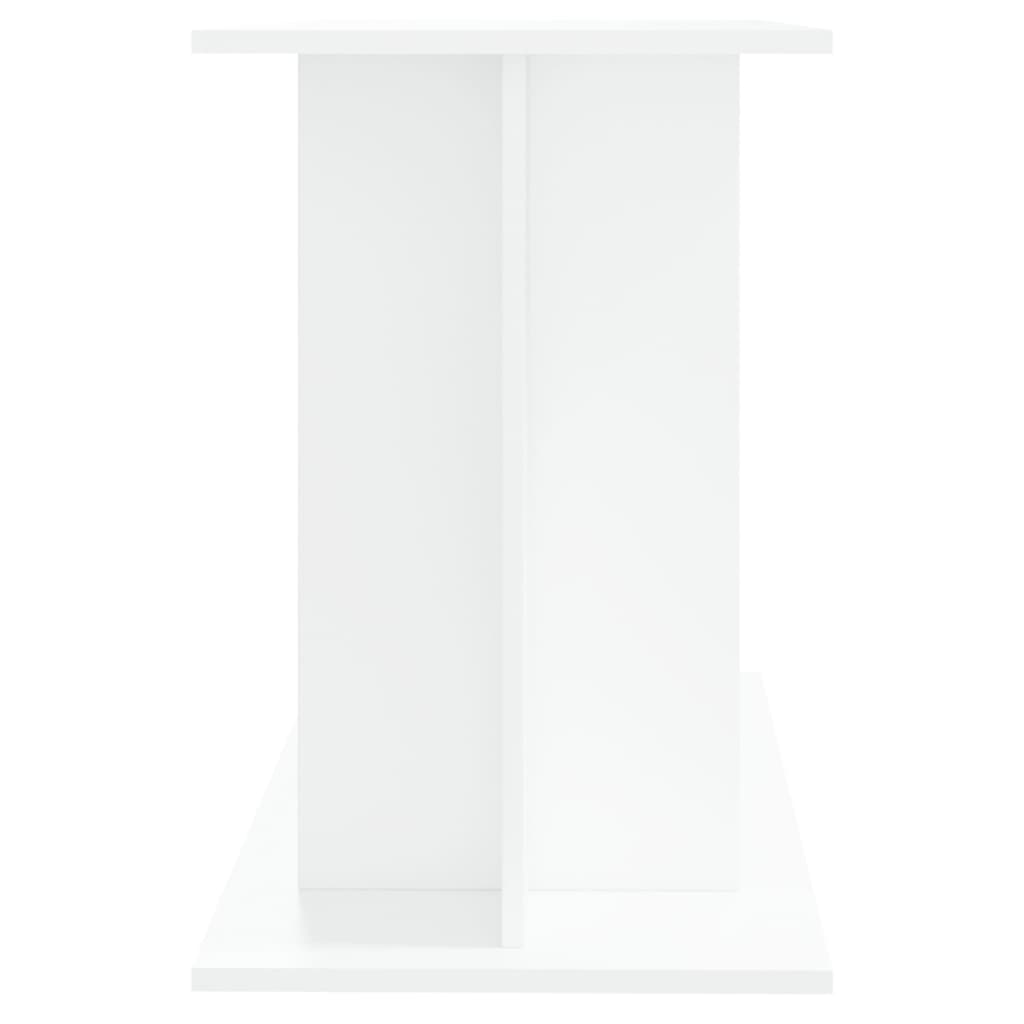 Supporto per Acquario 100x40x60 cm in Legno Multistrato Bianco 833583