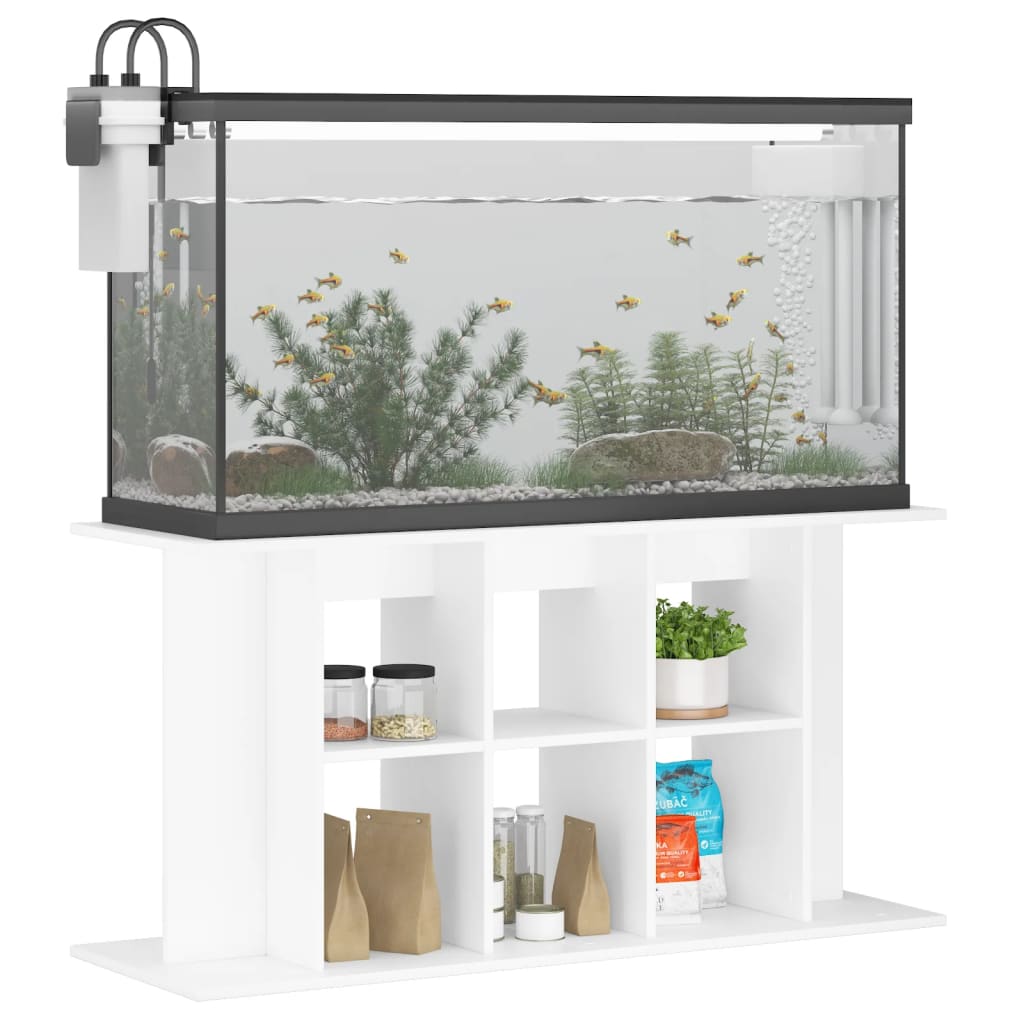 Supporto per Acquario 120x40x60 cm in Legno Multistrato Biancocod mxl 126460