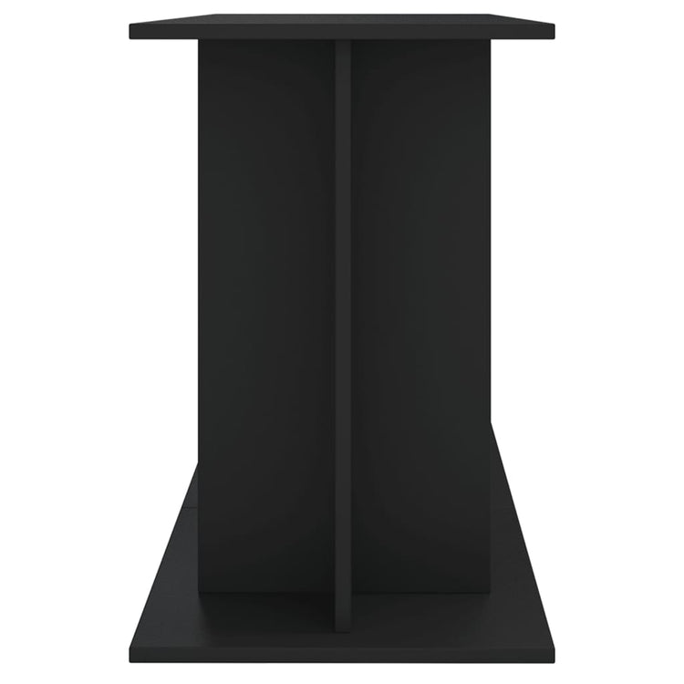 Supporto per Acquario 120x40x60 cm in Legno Multistrato Nero 833592