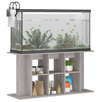 Supporto Acquario 120x40x60 cm Legno Multistrato Grigio Sonomacod mxl 78531