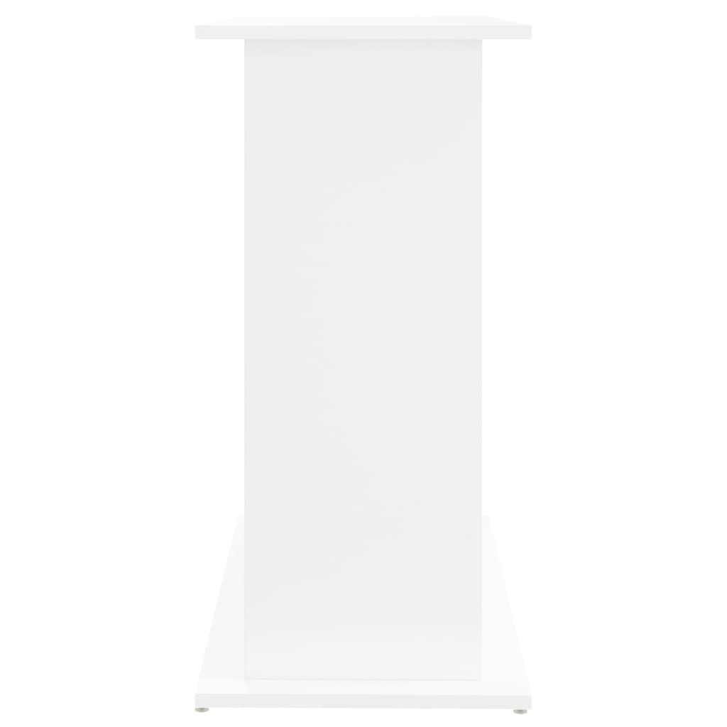 Supporto per Acquario Bianco 81x36x73 cm in Legno Multistrato 833599