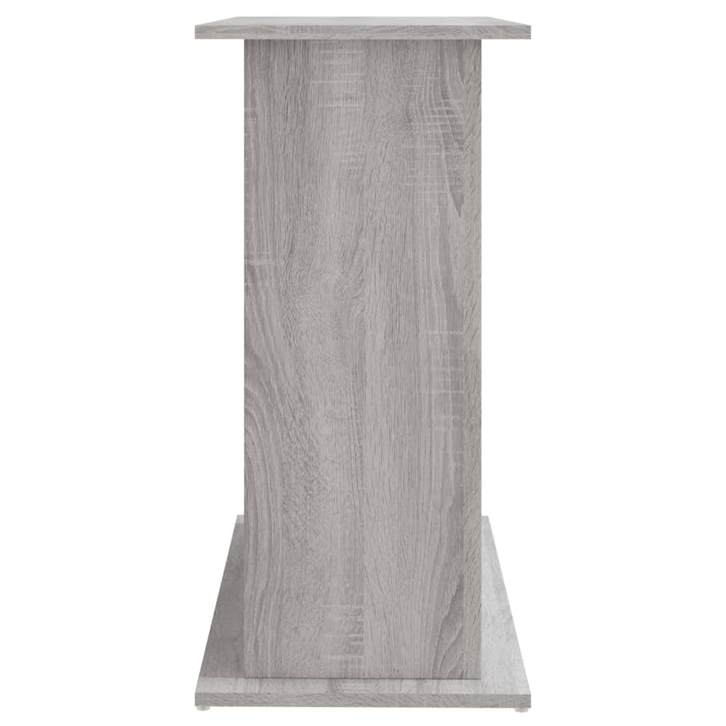 Supporto Acquario 81x36x73cm in Legno Multistrato Grigio Sonoma 833605