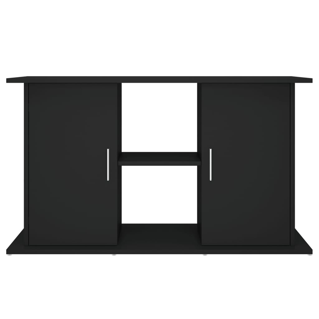 Supporto per Acquario 101x41x58 cm in Legno Multistrato Nero 833608