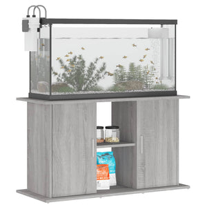 Supporto Acquario 101x41x58 cm Legno Multistrato Grigio Sonoma 833613