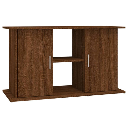 Supporto Acquario 101x41x58 cm Legno Multistrato Rovere Marrone 833614