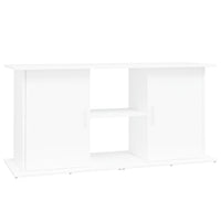 Supporto per Acquario 121x41x58 cm in Legno Multistrato Bianco 833615