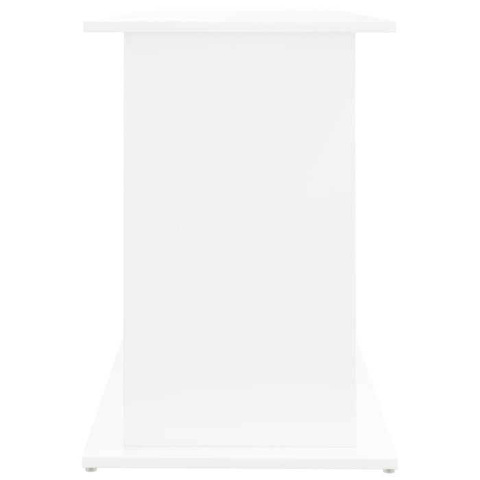 Supporto per Acquario 121x41x58 cm in Legno Multistrato Bianco 833615