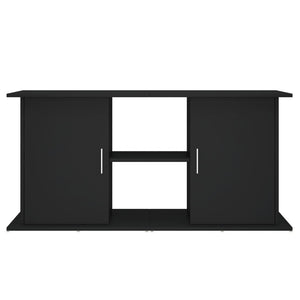 Supporto per Acquario 121x41x58 cm in Legno Multistrato Nero 833616