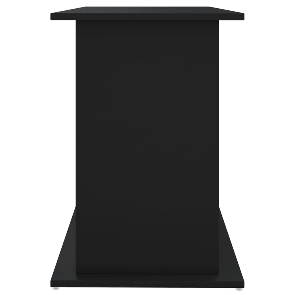 Supporto per Acquario 121x41x58 cm in Legno Multistrato Nero 833616