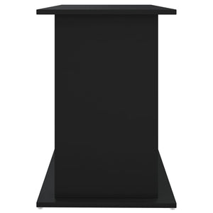 Supporto per Acquario 121x41x58 cm in Legno Multistrato Nero 833616