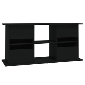 Supporto per Acquario 121x41x58 cm in Legno Multistrato Nero 833616