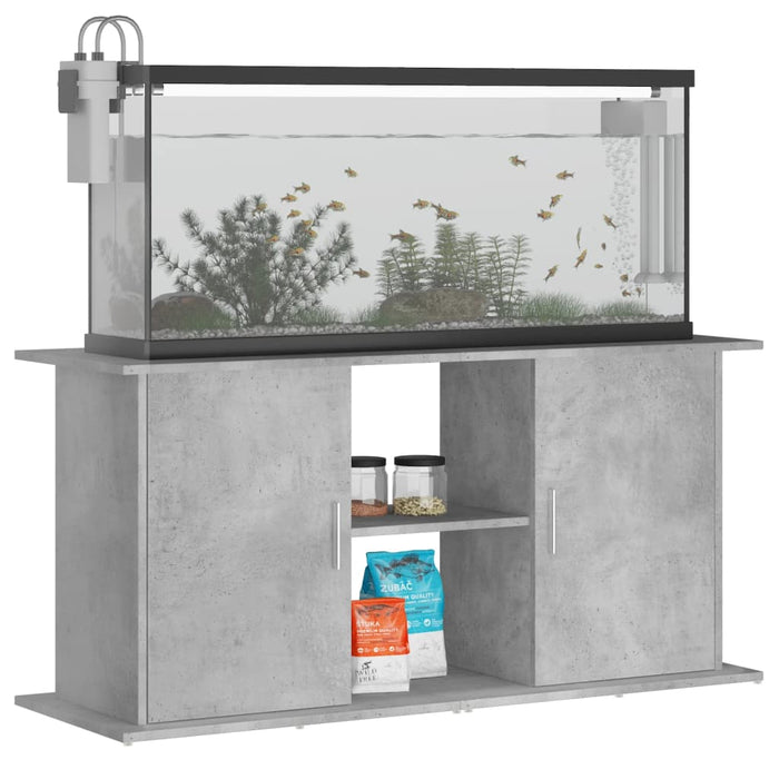 Supporto Acquario 121x41x58 cm Legno Multistrato Grigio Cementocod mxl 102494