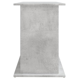 Supporto Acquario 121x41x58 cm Legno Multistrato Grigio Cemento 833619