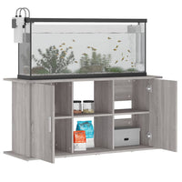 Supporto Acquario 121x41x58 cm Legno Multistrato Grigio Sonoma 833621