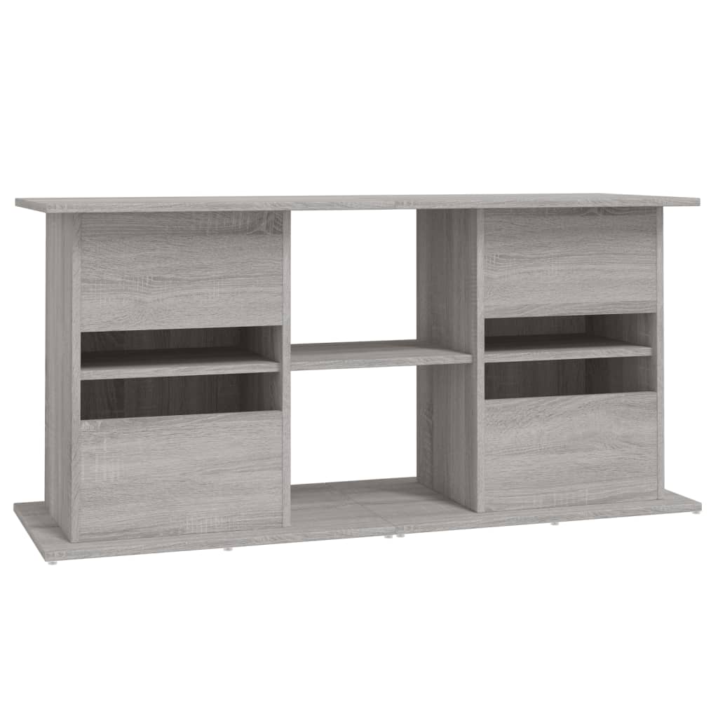 Supporto Acquario 121x41x58 cm Legno Multistrato Grigio Sonoma 833621