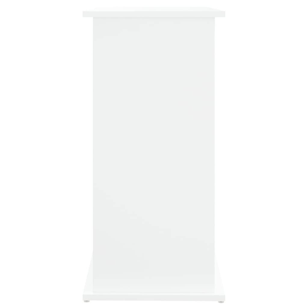 Supporto per Acquario Bianco 81x36x73 cm in Legno Multistrato 833623