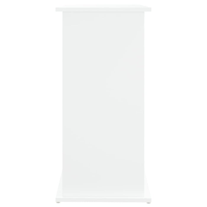 Supporto per Acquario Bianco 81x36x73 cm in Legno Multistrato 833623