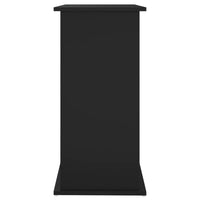 Supporto per Acquario 81x36x73 cm in Legno Multistrato Nero 833624