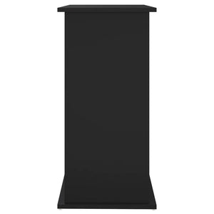 Supporto per Acquario 81x36x73 cm in Legno Multistrato Nero 833624