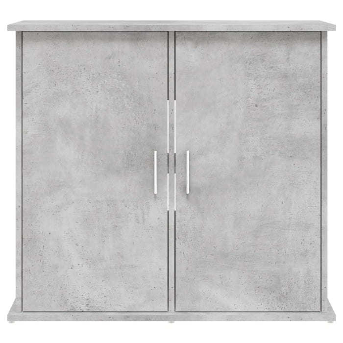 Supporto Acquario 81x36x73 cm Legno Multistrato Grigio Cemento 833627