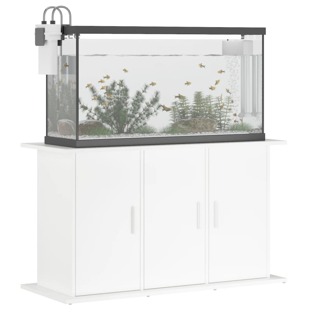 Supporto per Acquario 101x41x58 cm in Legno Multistrato Bianco 833631