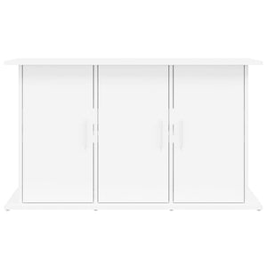 Supporto Acquario 101x41x58 cm Legno Multistrato Bianco Lucido 833633