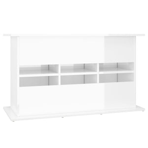 Supporto Acquario 101x41x58 cm Legno Multistrato Bianco Lucido 833633