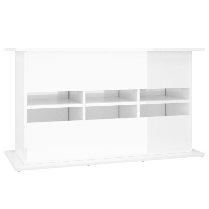 Supporto Acquario 101x41x58 cm Legno Multistrato Bianco Lucido 833633