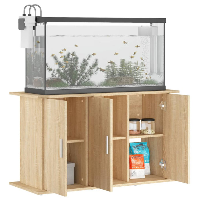 Supporto Acquario 101x41x58 cm Legno Multistrato Rovere Sonoma 833634