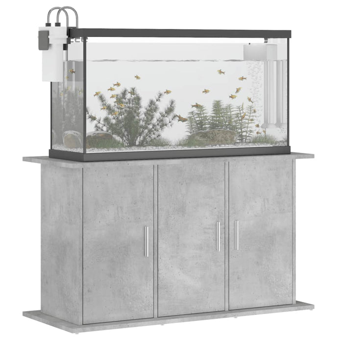 Supporto Acquario 101x41x58 cm Legno Multistrato Grigio Cemento 833635