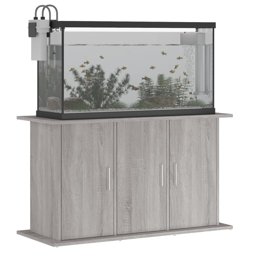 Supporto Acquario 101x41x58 cm Legno Multistrato Grigio Sonoma 833637