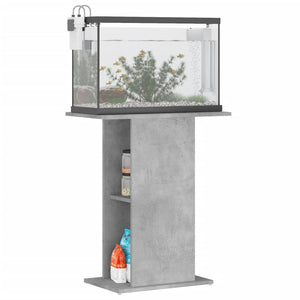 Supporto per Acquario 60,5x36x72,5cm Multistrato Grigio Cementocod mxl 126474